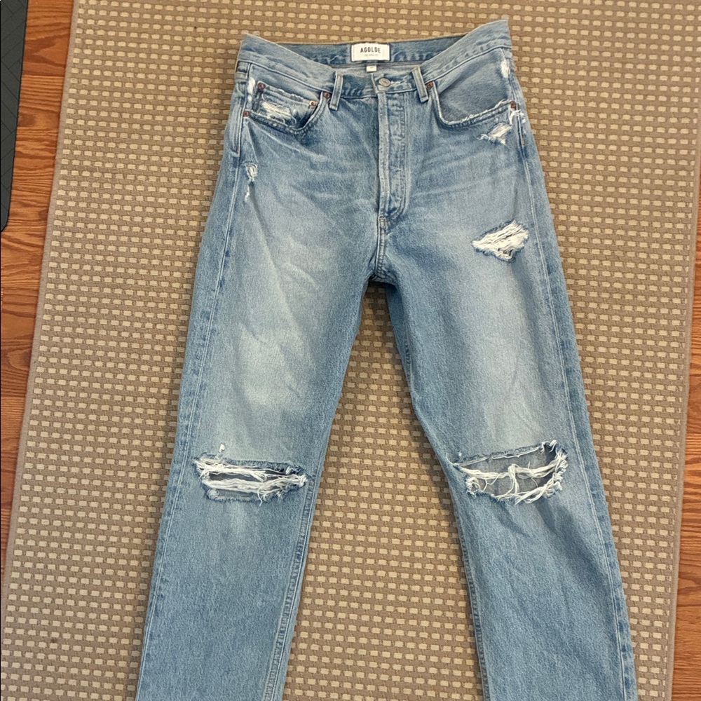 Agolde 90s Jean worn twice! Like new - Picture 2 of 11